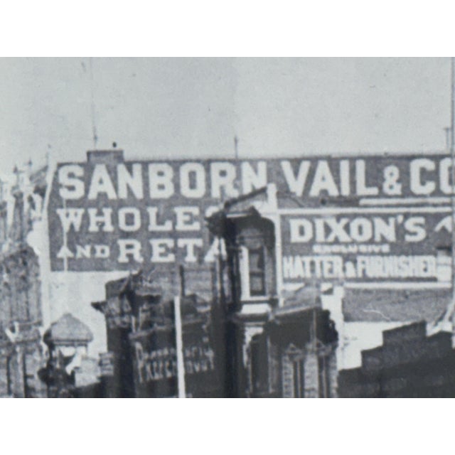 San Francisco Historical Photograph Collection Early 1900s Market Street Photograph, Framed For Sale In San Francisco - Image 6 of 12