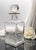 Superb cut crystal decanter by luxury French maker, Saint-Louis, in the Apollo Gold pattern, with beautiful refinement of...