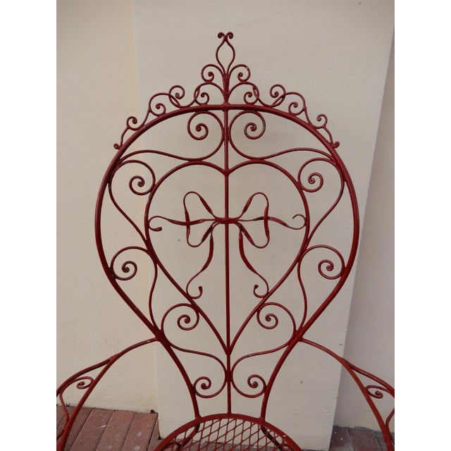 Hollywood Regency Salterini Inspired Armchair For Sale - Image 3 of 8