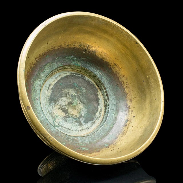 Antique Planter Bowl, Oriental, Brass, Jardiniere, Dish, Early Victorian, c.1850 For Sale - Image 6 of 10