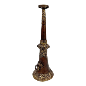 Early 20th Century Tibetan Handcrafted Buddhist Festival Trumpet, Rag-Dung