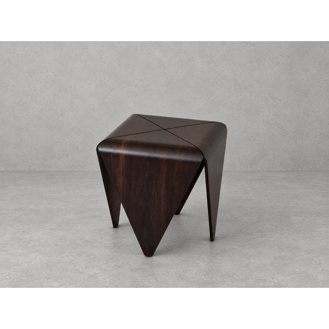 Wood Rosewood Side Table from Jorge Zalszupin For Sale - Image 7 of 13
