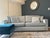 Interior Define James Sofa With Contrast Pipping and Matching Ottoman For Sale In Washington DC - Image 6 of 7