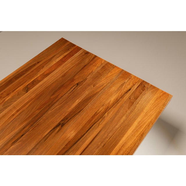 Dining Table in Walnut attributed to Filippo Monti, Italy, 1960s For Sale - Image 6 of 14