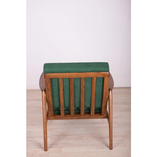 Forest Green 300-139 Armchairs from Swarzędzka, 1960s, Set of 2 For Sale - Image 8 of 18