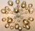 Italian sputnik chandelier with 40 smoky Murano glass globes carefully hand blown with bubbles inside the glass using...