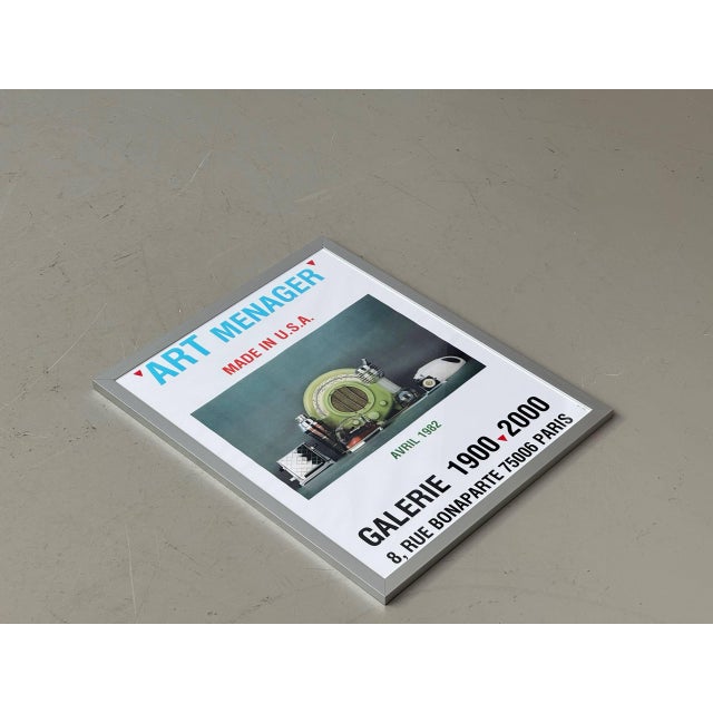 Postmodern Art Menager Galerie Poster, 1982 For Sale - Image 3 of 16