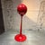 Vintage Red Space Age Floor Lamp / Pedestal Ashtray Combo Mid-Century For Sale - Image 13 of 14