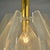 Metal Pendant Lamp in Acrylic Glass, Wire and Brass, 1970s For Sale - Image 7 of 18