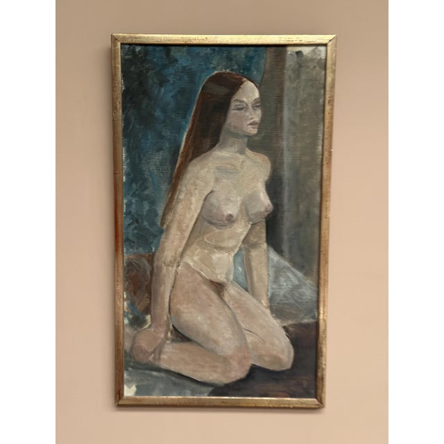 Sonja Peterson, Seated Woman, 1963, Oil on Panel For Sale - Image 14 of 14