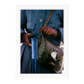 Toni Frissell 'Ann Bonfoey Taylor Hunting' Archival Pigment Print Framed in White For Sale