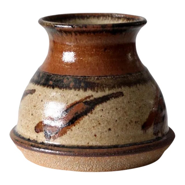 Vintage Studio Pottery Vase For Sale