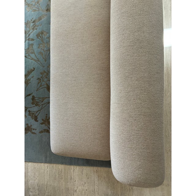 Metal 1970's Three-Seat Suzanne Sofa For Sale - Image 7 of 11