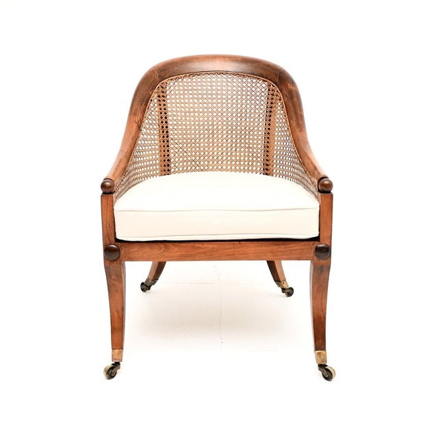 Antique Regency Caned Armchair, 1810 For Sale - Image 11 of 11