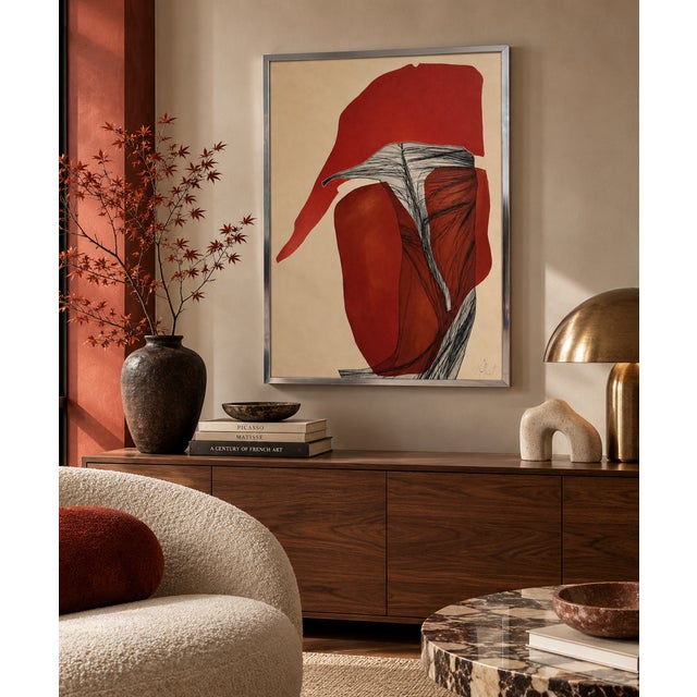 Gilou Brillant “Fantasia” Signed Limited Edition Aquatint Etching 24/35 – Framed For Sale - Image 9 of 9