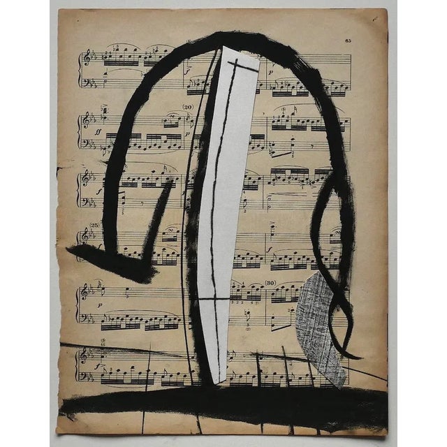 Musical Notes Mixed Media by Tommaso Cascella, 2009 For Sale - Image 3 of 3