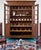 Brown Classicist Carved Oak Display Bookcase For Sale - Image 8 of 10
