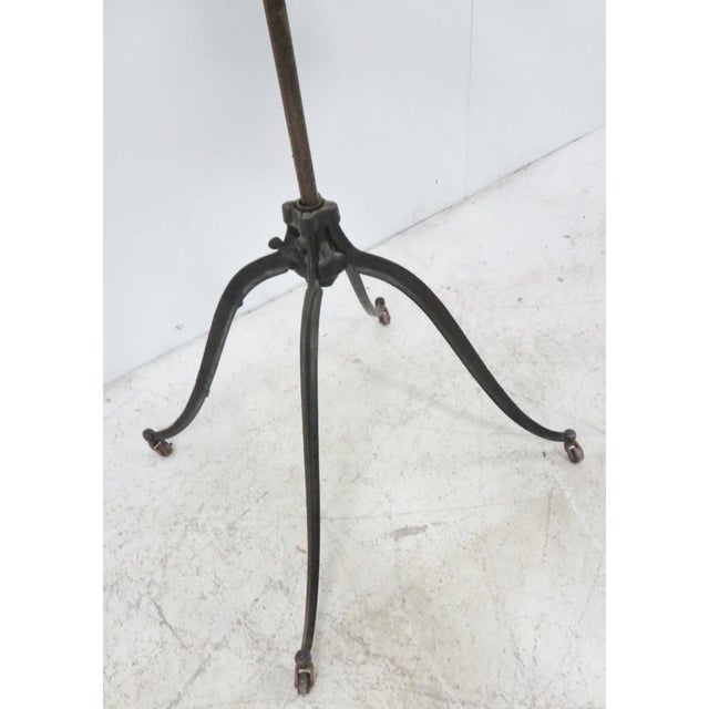 Victorian Industrial Adjustable Book Podium For Sale - Image 4 of 7