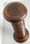 Wood Midcentury Modern French Turned Beech Pedestal, 1940 For Sale - Image 7 of 11