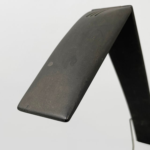 Italian Modern Black Dove Table Lamp by Mario Barbaglia and Marco Colombo for Paf, 1980s For Sale - Image 6 of 16