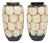 Mid Century Modern Carstens Tönnieshof Tortoise Shell 15" Pottery Vase - A Pair For Sale