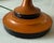 Turned Wood Table Lamp With Black Banding Detail For Sale In Austin - Image 6 of 9