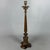 Antique Brass Candlestick with Wooden Base, 20th Century For Sale - Image 12 of 12