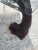 Vintage Palm Beach Style Sculptural Fish Base Glass Console Table For Sale - Image 11 of 12