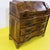 Wooden Writing Desk with Inlays and Three Curved Drawers For Sale - Image 3 of 18