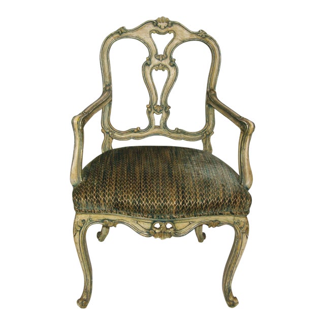 Country French Arm Chair For Sale