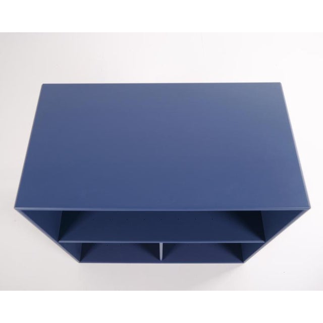 Blue Bookcase with 3 Shelves from Montana, 2010 For Sale - Image 11 of 14