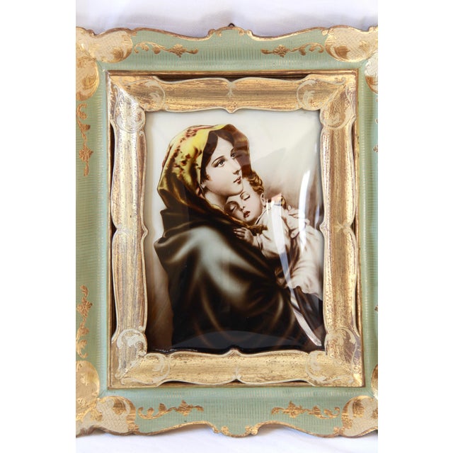 Madonna del Riposo is a beautiful representation of Saint Mary with her child, created in the early 1940s. This delicate...