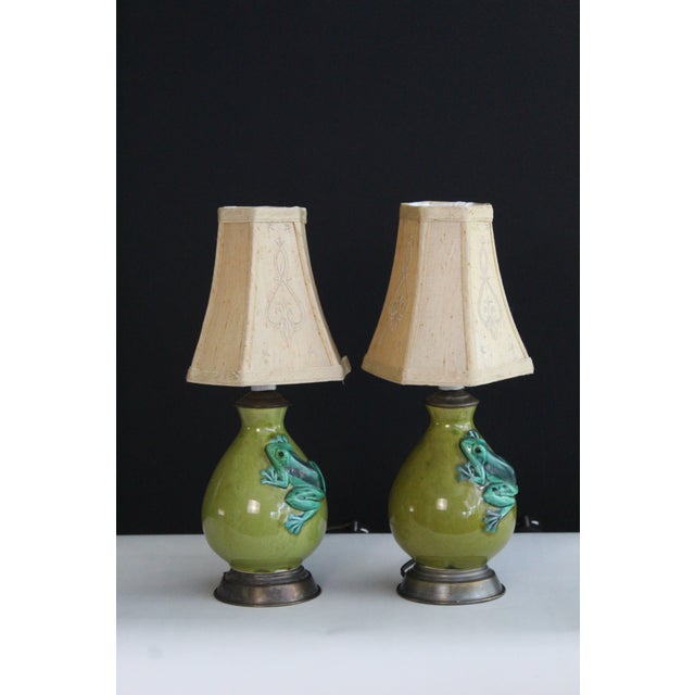 Mid 20th Century Petite Pair Bitossi Influence Lamps - a Pair For Sale - Image 11 of 12
