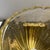 Two 1990s Barovier Style Mid-Century Modern Murano Glass and Brass Wall Sconces For Sale - Image 6 of 16