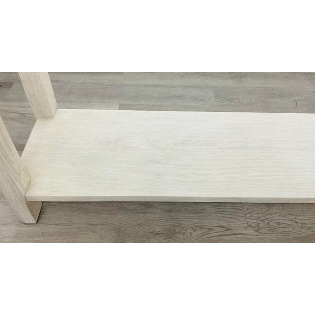 Theodore Alexander Organic Modern Wooden Console Table For Sale In Atlanta - Image 6 of 6