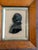 18th Century 18th Century English Miniature Reverse Painted Portrait Silhouette on Glass of James Boswell For Sale - Image 5 of 13