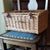 Fortnum & Mason 20" British Wicker Picnic Hamper Basket For Sale In Los Angeles - Image 6 of 10