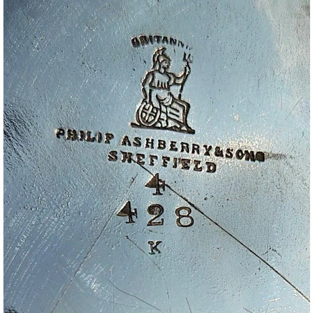 Metal Sheffield Teapot Philip from Ashberry & Sons For Sale - Image 7 of 10