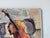 Wood 1974 Edward Urban Impressionist Still Life Oil on Canvas Painting, Wood Framed For Sale - Image 7 of 11