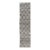 Modern Hi Low With Kilim-Piled Runner With Checkerboard Design in Blue/Gray For Sale