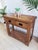 Vintage Country Oak Side Table, 1980 For Sale - Image 6 of 16