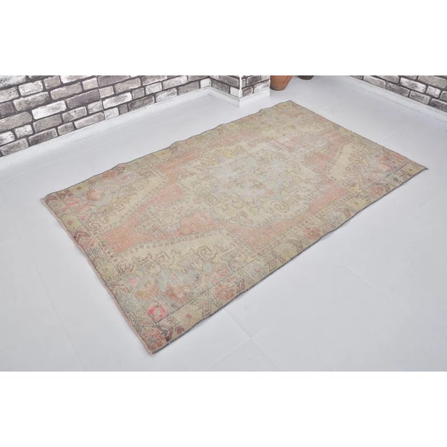 Textile Decorative Handknotted Area Carpet For Sale - Image 7 of 10