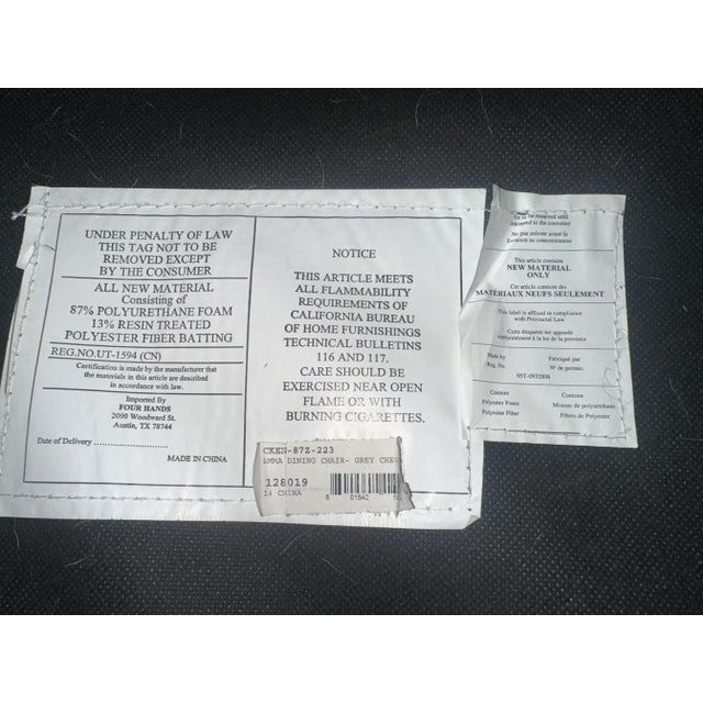 Four Hands Cane Back French Dining Chairs - Set of 4 For Sale - Image 4 of 5