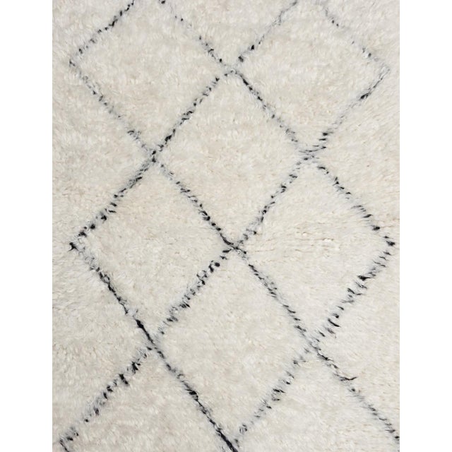 Small Moroccan Marmoucha Rug - 3.8 X 2.2 Ft For Sale - Image 4 of 7