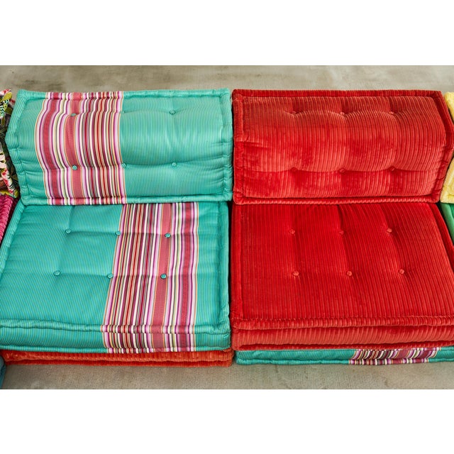 Mah Jong Hans Hopfer for Roche Bobois Kenzo Missoni 21 Piece Sofa For Sale - Image 9 of 12