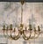 Metal 1970s Brushed Metal and Gilt Metal Pineapple Chandelier in the Style of Maison Baguès For Sale - Image 7 of 12
