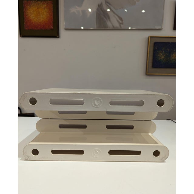 Kartell Kartell Magazine Rack Designed Model 4676 by Giotto Stoppino For Sale - Image 4 of 5