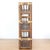 Mid-Century Modern Mid 20th Century Audoux Minet Style Shelf, Rattan Wood Wall Shelf For Sale - Image 3 of 3