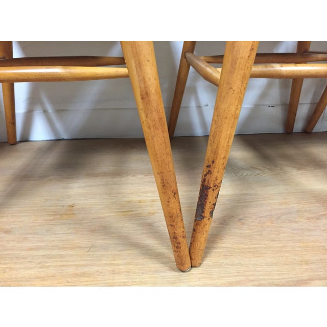 Green Paul McCobb for O'Hearn Dining Chairs - Set of 7 For Sale - Image 8 of 11