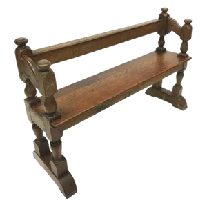 18th Century Dutch Oak Hallway Sofa Bench